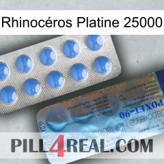 Rhinocéros Platine 25000 40